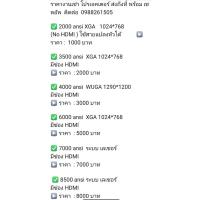 ราคา ติดต่อเช่าโปรเจคเตอร์ (41755392761)