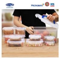 ราคา Super Lock กล่องถนอมอาหาร กล่องป้องกันแบคทีเรีย BPA Free เข้าไมโครเวฟได้ (3118568926)