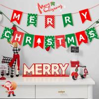 ราคา ธงตกแต่งคริสต์มาส ธงประดับตกแต่งร้าน งานปาร์ตี้พร้อมเชือก (54202720004)