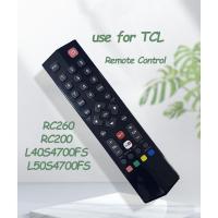 ราคา ของแท้ remote รีโมททีวี TCL LCD TV รีโมท 4K UHD Android TV RC260 RC200 L40S4700FS L50S4700FS (19385539861)