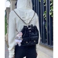 ราคา กระเป๋าเป้สะพายหลัง CHANEL ใหม่! สำหรับนักเรียนและสไตล์หญิง (54903331476)