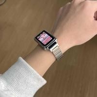 ราคา Steel Stainless Strap With Case For Huawei Band 10 Huawei Band Huawei Band 8 Huawei Band 7 Huawei B (40057544681)