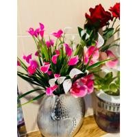 ราคา ดอกแซม NEW (ช่อคาล่าลิลลี่ งานยาง ดอก4-5ดอก+ใบแซมราคา 8 บาท พร้อมส่ง ดอกคาร่าลิลลี่แซมเลือกสีได้ (26169944115)