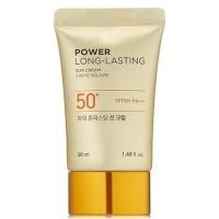 ราคา The FACE SHOP Natural Sun Eco Power Long lasting Sun Cream SPF50+ 50ml - ครีมกันแดดสําหรับสกินแคร์และป้องกันรังสียูวี ติดทนนานและเป็นมิตรกับสิ่งแวดล้อม Beauty Solution (28062937660)