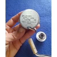 ราคา มอเตอร์หมุนจานไมโครเวฟ Hitachi MR-6760 มือสองของแท้100% มาพร้อมเดือยหมุนและคาปาซิเตอร์ (28576076429)