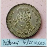 ราคา เม็กซิโก 1 Peso ปี 1963 เนื้อเงิน 10% (19186950143)