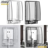 ราคา KIKIFOR 1 ชิ้นซ็อกเก็ตติดผนังกล่องกันน้ํา Wall Splash-Proof กล่อง Self-Adhesive ป้องกันซ็อกเก็ต (42975478938)