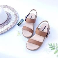 ราคา พร้อมส่งจากไทยMossono YW540 รองเท้ารัดส้น ส้นตึก สูง 2” พื้นนิ่ม สายคาด 2 เส้น น่ารักมาก พื้นนิ่ม ใส่สบายจ้า (1751060107)