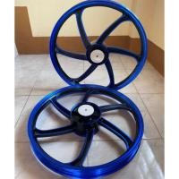 ราคา ล้อแม็คWAVE110i(ดำปัดน้ำเงิน)พร้อมลูกปืน (4636171859)