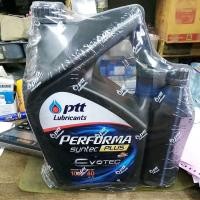 ราคา ปตท กึ่งสังเคราะห์เบนซิน10w40 ขนาด4ลิตรแถม1ลิตร ขนาดแพ็ค11แกลอน (16699133240)