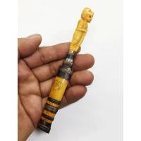 ราคา มีดหมอ หลวงพ่อเดิม วัดหนองโพ จารยันต์ ลงอักขระ ด้ามฝักงา แกะลายหนุมาน สวยมาก (55003026846)