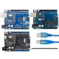 ราคา UNO R3 UNO board UNO R3 CH340G + MEGA328P/ATMEGA16U2 + MEGA328P ชิป 16Mhz สําหรับ Arduino UNO R3 Development board + สาย USB (41903861246)