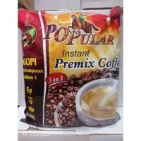 ราคา กาแฟ 3 in 1 กาแฟสำเร็จรูป กาแฟ ป๊อบ Pop premix coffee ขนาด 20 กรัม 30 ซอง (3356969086)