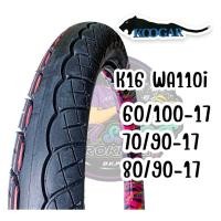 ราคา ยางนอก Koogar K16 60/100,70/90,80/90-17 ลาย wa110i ทนๆ (24715068746)