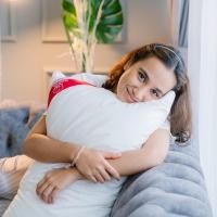 ราคา หมอนลินิน MF เฌอร่า/ZERRA LINEN MF PILLOW (23843468557)