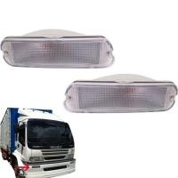 ราคา ไฟหรี่กันชน ไฟเลี้ยกันชน รุ่น ISUZU DECA GXZ FXZ 270 320 ปี 1993 - 2010 สีขาว รวมชุดสายไฟ 1คู่ (42416744968)