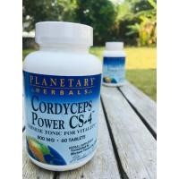 ราคา Cordyceps Power CS-4 ถั่งเช่าสีทอง 800 mg 60 Tablets (Planetary Herbals) (1944284924)