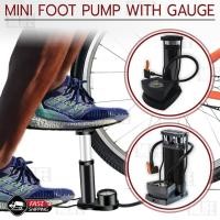 ราคา MLIFE - ที่สูบลม แบบ เท้าเหยียบ มีเกจวัดแรงดัน ขนาดพกพา ที่สูบลมจักรยาน ลูกบอล ปั๊มลมยาง - Mini Foot Pump with gauge (24067750612)