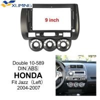 ราคา XM รถวิทยุ Fascia สําหรับ HONDA Fit Jazz ซ้าย 2004-2007 9 นิ้วกรอบ Android 2Din MP5 เครื่องเล่นสเตอริโอแผง (41857442263)