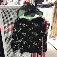 ราคา พร้อมส่ง H&M เสื้อกันหนาว มีฮู้ด ลายไดโนเสาร์ 50% สําหรับเด็กผู้ชาย (3682543613)