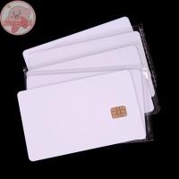 ราคา Uelenme ใหม่ 5 ชิ้น ISO PVC IC พร้อม SEL4442 ชิปเปล่าสมาร์ทการ์ดติดต่อ IC การ์ดความปลอดภัยสีขาว TH (42525097578)