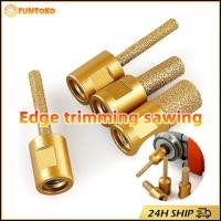 ราคา สินค้ามีคุณภาพ 6MM 10MM 15MM ชุดดอกหัวเจียร ตะไบเพชร ดอกเจียรบดมุมหินอ่อน สําหรับหินเหล็ก เครื่องเจียร (43307625428)
