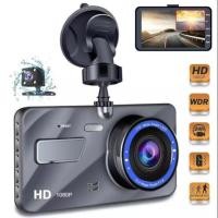 ราคา กล้องติดรถยนต์ รุ่นใหม่ล่าสุด Full HD Car Camera หน้า-หลัง WDR+HRD หน้าจอใหญ่ 4.0 รุ่น A5SE (5514254195)