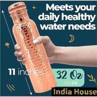 ราคา ขวดน้ําทองแดงบริสุทธิ์คุณภาพพรีเมี่ยม ทองแดงบริสุทธิ์ 99.9% (50403546973)