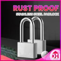ราคา 30 มม.50 มม.สแตนเลสความปลอดภัยกุญแจเงินประตูประตู Pad ล็อค Kunci Gembok สแตนเลสสตีลเข็ม (43802401478)