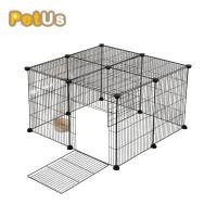 ราคา คอก DIY ซี่กรงห่าง 4 ซม. คอกสัตว์เลี้ยง ขนาด 45x45 ซม. ที่กั้นสุนัข แมว และสัตว์เลี้ยงอื่นๆ (29704974559)