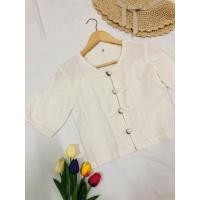 ราคา เสื้อทางเหนือ กระดุมน่ารักมาก ผ้าฝ้าย (11717157171)