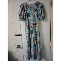 ราคา ชุดเดรสลายผ้าเช็ดหน้า (16022831777)