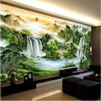 ราคา ครอสติสเพชร คริสตัล ภาพติดคริสตัล จีนโบราณ (พร้อมส่งจากไทย) (56552674798)