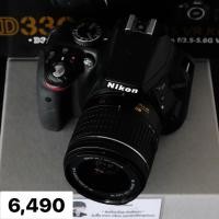 ราคา ( Used!! ) Nikon D3300 + Nikon 18-55 F3.5-5.6G VR < Top Mint > (29306218835)