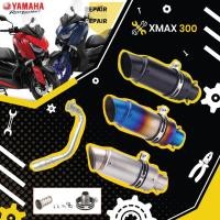 ราคา คอท่อ Yamaha Xmax300 วัสดุแสตนเลสเกรด304 + ปลายท่อ Akrapovic ฟรีแคทลดเสียง (29886906331)