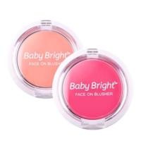 ราคา บลัชออน บรัชออนสีสวย #Baby Bright Face On Blusher 5g. เบบี้ไบร (5342461760)