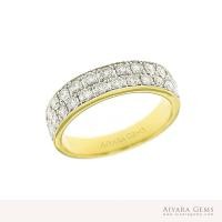 ราคา แหวนเพชรแถวหน้ากว้าง (SAR-00425) (6384837422)