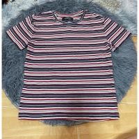 ราคา เสื้อยืดBershkaเต็มตัวลายทางมือ2 สีจริงสวยมาก☺️️ (41056102070)