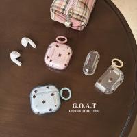 ราคา GOAT Airpods 1/2/Airpods Pro/Airpods Pro 2/Airpods Pro 3 /Airpods 3 Airpods 4 Soft Cortical หูฟัง Protector และ Fall Arrest + พวงกุญแจ (46952822710)