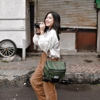 ราคา Canon Fujifilm กันน้ํา DSLR Mirrorless กล้องสลิงกระเป๋า Drone อุปกรณ์เสริมสําหรับกล้อง Sony Mirrorless Focus Casing Bag By Atva (29802162903)