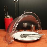 ราคา (เฉพาะฝา) ฝาครอบอาหารกลมใส เปิด-ปิด 2 ด้าน PBC-1 ขนาด 42 ซม. (28120543877)