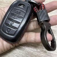 ราคา เคสหนังรีโมทรถ Toyota Fortuner Leader แบบ 4 ปุ่ม Fortuner GR Sport, Legender 2022 งานหนังด้ายแดง (Leather Key Case Key) (22901957265)