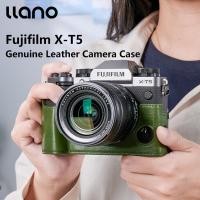 ราคา Llano Fuji XT5 กระเป๋ากล้องหนังแท้คุณภาพซองหนังครึ่งสําหรับกล้องดิจิตอล Fujifilm X-T5 - เคสด้ามจับป้องกันสําหรับ Fuji XT5 X-T5 (27856324572)