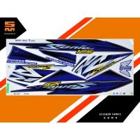 ราคา สติ๊กเกอร์ ฮอนด้า โซนิค แต่ง sonic 125 ล้อแม็ก ปี 2004 สีนํ้าเงิน (เคลือบเงาแท้) (1933179218)