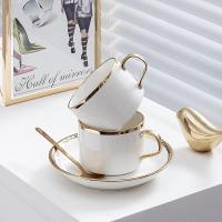 ราคา ถ้วยกาแฟเซรามิกจานรองชุดหนึ่งถ้วยหนึ่งจานรองชุดกาแฟ (46453782886)