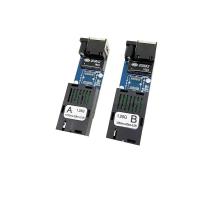 ราคา 1GE1GF Mini Gigabit Optical Fiber Media Converter 10/100/1,000Mbps Single Mode Single Optical Fiber SC Port pcba Board 1 คู่ (50504261989)