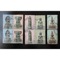 ราคา แสตมป์ใช้แล้ว ชุดพระยอดขุนพล 5 แบบ 10 ดวง สภาพค่อนข้างดี (40377923563)