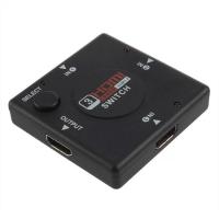 ราคา HDMI Switch Switch สลับสัญญาณ in 3/out 1 (Black)#1358 (520909577)