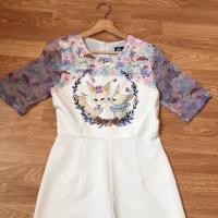 ราคา จั้มสั้น งานป้าย หมาป่า สีขาว (2324712645)