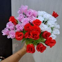 ราคา ดอกกุหลาบ ช่อดอกกุหลาบตูม1ดอก ช่อดอกกุหลาบ ช่อดอกกุหลาบเดี่ยว (14984315409)